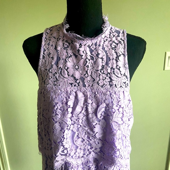 Express lace dress! Size L - Picture 3 of 6